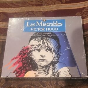 Les Miserables The Novel Five Compact Discs Sealed Six Hours Complete Story